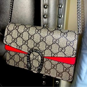 NEW Gucci Diyonisus Supreme mini bag cross body purse red